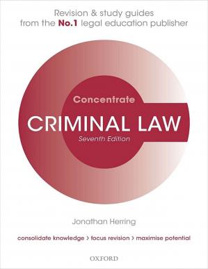 Criminal Law Concentrate