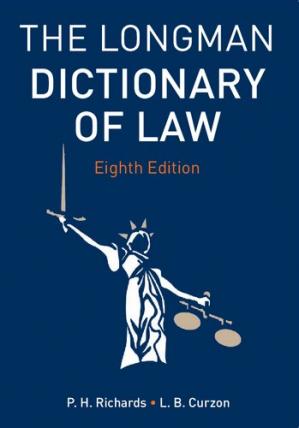 Longman Dictionary of Law